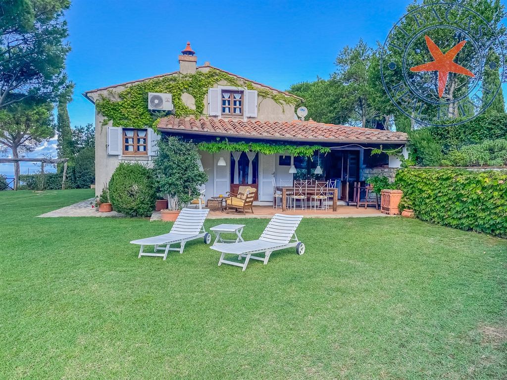MARCIANA - ELBA - VILLA INDIPENDENTE CON VISTA